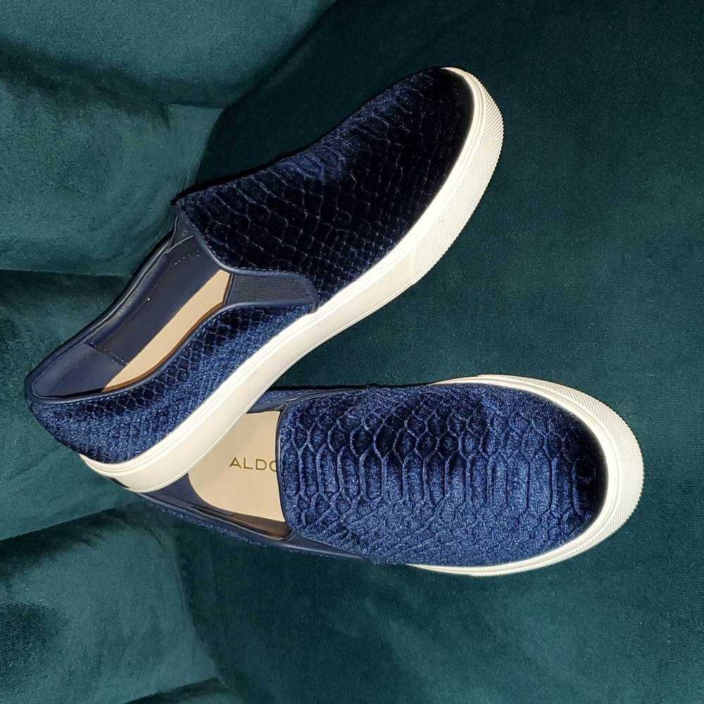 Aldo Velour Sneakers